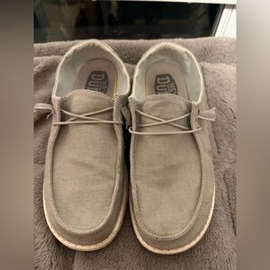 Hey Dude Wendy chambray shoes